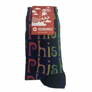 Phish Socks By Redbubble Fits Size US Men 3.5-12 / US Women 5-14 NEW